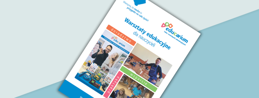 Broszura Warsztaty edukacyjne dla nauczycieli 1 broszura warsztaty