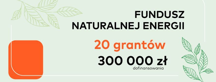 Fundusz Naturalnej Energii 1 fundusz naturalnej energii